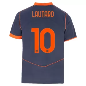 Fotbalové Dresy Inter Milán Lautaro Martínez 10 Alternativní 2025-26 Fotbalové Dresy Inter Milán Lautaro Martínez 10 Alternativní 2025-26
