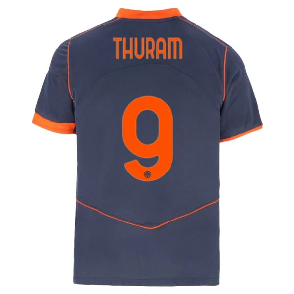 Fotbalové Dresy Inter Milán Thuram 9 Alternativní 2025-26