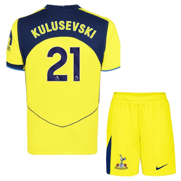 Fotbalové Dresy Tottenham Hotspur Kulusevski 21 Dětské Alternativní 2025-26