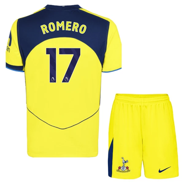 Fotbalové Dresy Tottenham Hotspur Romero 17 Dětské Alternativní 2025-26