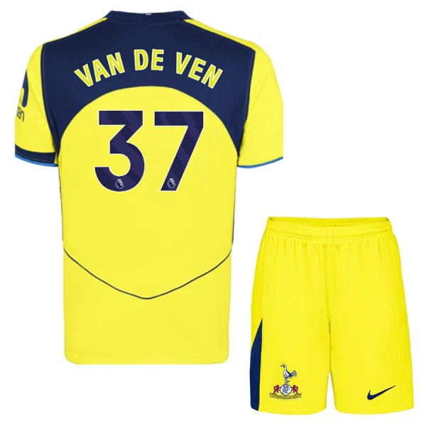 Fotbalové Dresy Tottenham Hotspur Van De Ven 37 Dětské Alternativní 2025-26