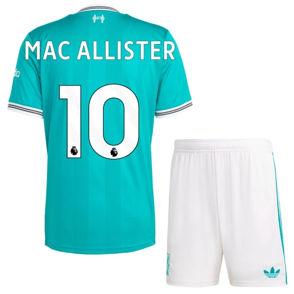 Fotbalové Dresy Liverpool FC Alexis Mac Allister 10 Dětské Alternativní 2025-26