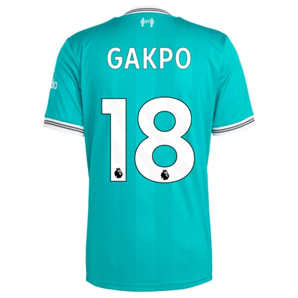 Fotbalové Dresy Liverpool FC Cody Gakpo 18 Dětské Alternativní 2025-26