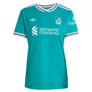 Fotbalové Dresy Liverpool FC Dámské Alternativní 2025-26 Fotbalové Dresy Liverpool FC Dámské Alternativní 2025-26