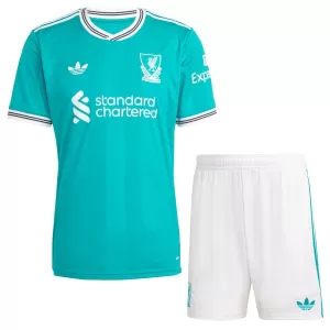 Fotbalové Dresy Liverpool FC Dětské Alternativní 2025-26 Fotbalové Dresy Liverpool FC Dětské Alternativní 2025-26