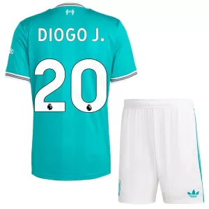 Fotbalové Dresy Liverpool FC Diogo Jota 20 Dětské Alternativní 2025-26 Fotbalové Dresy Liverpool FC Diogo Jota 20 Dětské Alternativní 2025-26