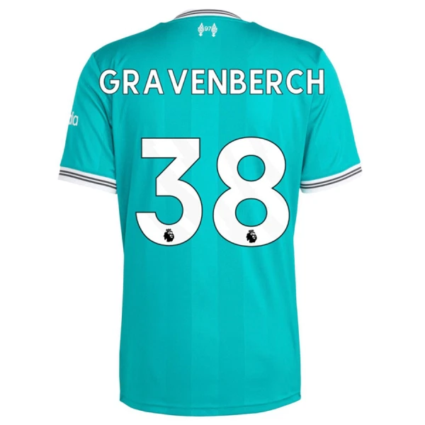 Fotbalové Dresy Liverpool FC Gravenberch 38 Alternativní 2025-26