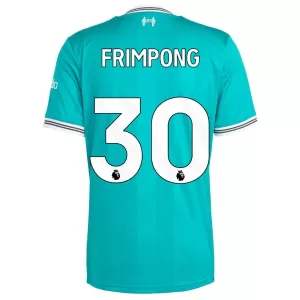 Fotbalové Dresy Liverpool FC Jeremie Frimpong 30 Alternativní 2025-26 Fotbalové Dresy Liverpool FC Jeremie Frimpong 30 Alternativní 2025-26