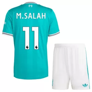 Fotbalové Dresy Liverpool FC Mohamed Salah 11 Dětské Alternativní 2025-26 Fotbalové Dresy Liverpool FC Mohamed Salah 11 Dětské Alternativní 2025-26