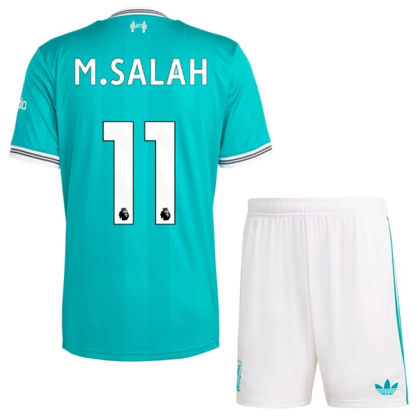 Fotbalové Dresy Liverpool FC Mohamed Salah 11 Dětské Alternativní 2025-26