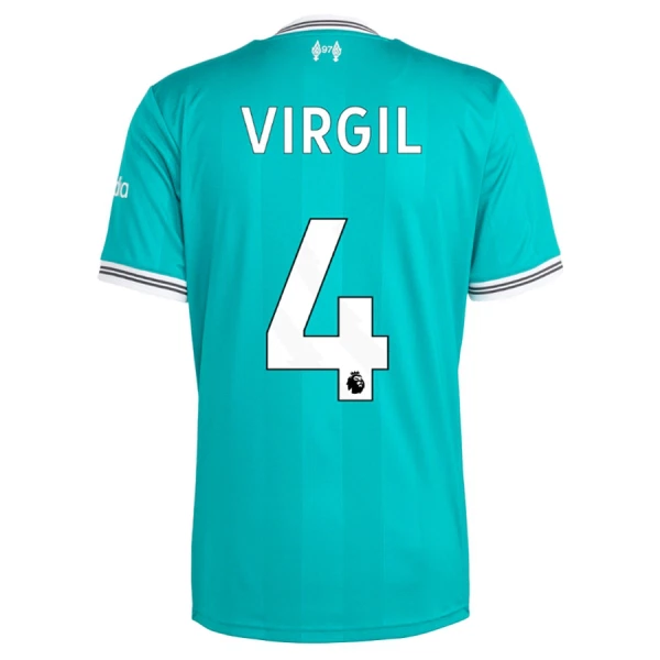 Fotbalové Dresy Liverpool FC Virgil van Dijk 4 Alternativní 2025-26