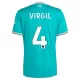 Fotbalové Dresy Liverpool FC Virgil van Dijk 4 Alternativní 2025-26