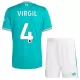 Fotbalové Dresy Liverpool FC Virgil van Dijk 4 Dětské Alternativní 2025-26