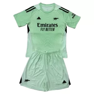Brankářské Fotbalové Dresy Arsenal Dětské 2025-26 Zelená Brankářské Fotbalové Dresy Arsenal Dětské 2025-26 Zelená