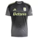 Brankářské Fotbalové Dresy Aston Villa 2025-26 Černá