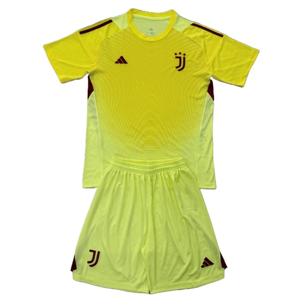 Brankářské Fotbalové Dresy Juventus Dětské 2025-26 Žlutá