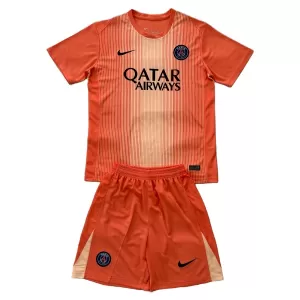 Brankářské Fotbalové Dresy Paris Saint-Germain Dětské 2025-26 Oranžový