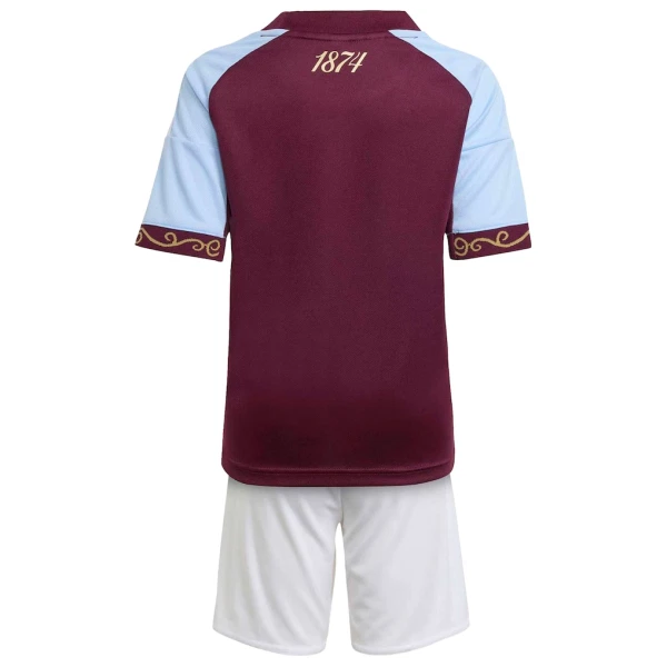 Fotbalové Dresy Aston Villa Dětské Domácí 2025-26