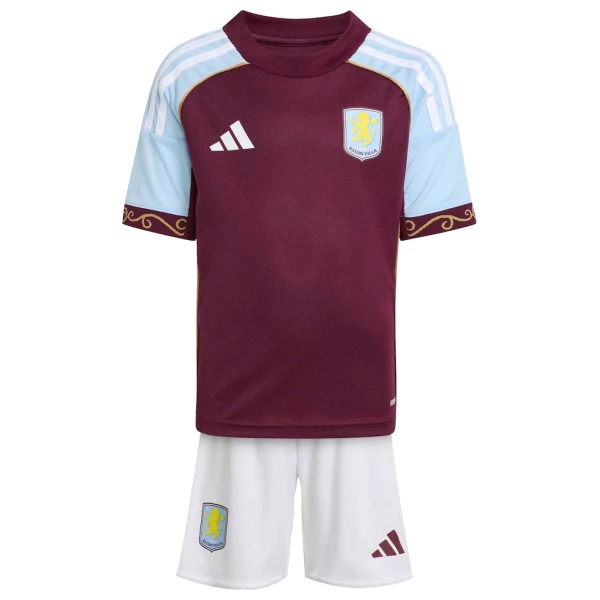 Fotbalové Dresy Aston Villa Dětské Domácí 2025-26