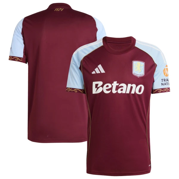 Fotbalové Dresy Aston Villa Domácí 2025-26