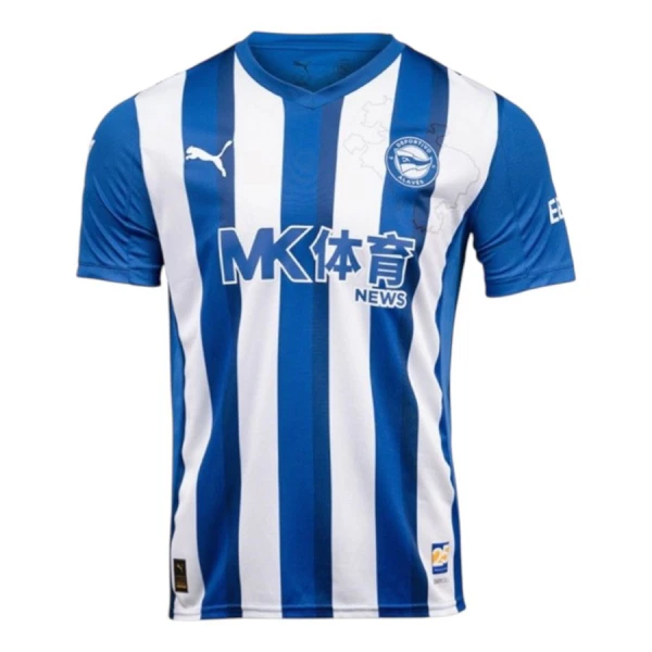Fotbalové Dresy Deportivo Alavés Domácí 2025-26