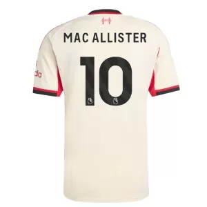 Fotbalové Dresy Liverpool FC Alexis Mac Allister 10 Venkovní 2025-26 Fotbalové Dresy Liverpool FC Alexis Mac Allister 10 Venkovní 2025-26
