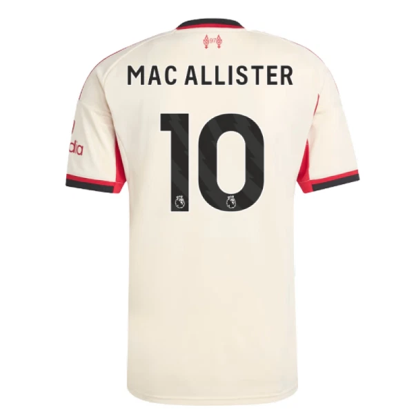 Fotbalové Dresy Liverpool FC Alexis Mac Allister 10 Venkovní 2025-26