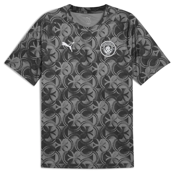 Fotbalové Dresy Manchester City Pre-Match 2025-26 Černá