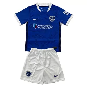Fotbalové Dresy Portsmouth Dětské Domácí 2025-26