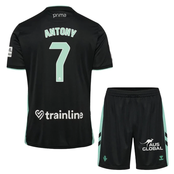 Fotbalové Dresy Real Betis Antony Santos 7 Dětské Alternativní 2025-26
