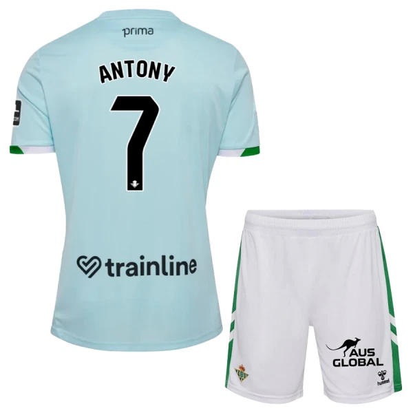Fotbalové Dresy Real Betis Antony Santos 7 Dětské Venkovní 2025-26