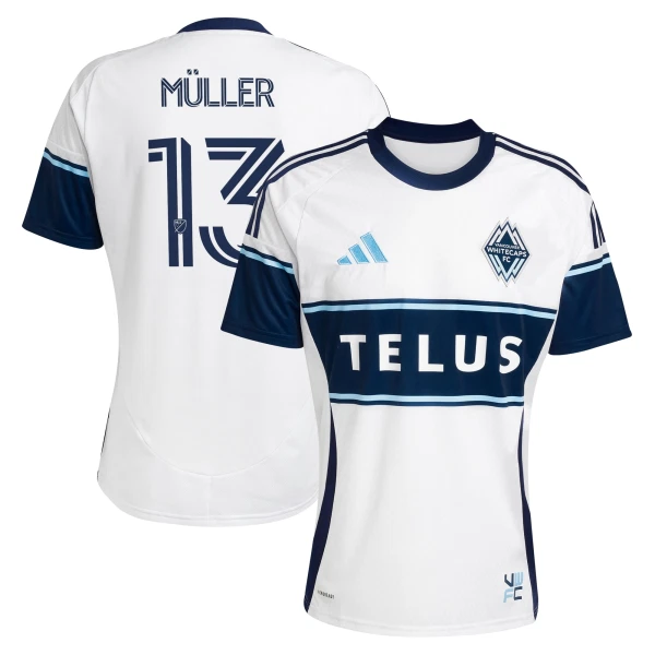 Fotbalové Dresy Vancouver Whitecaps FC Thomas Müller 13 Domácí 2025-26