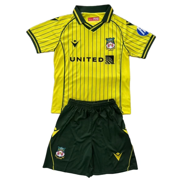Fotbalové Dresy Wrexham Dětské Venkovní 2025-26