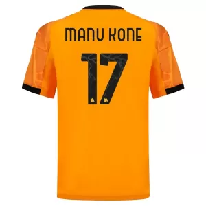 Fotbalové Dresy AS Řím Manu Kone 17 Venkovní 2025-26