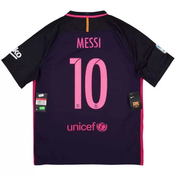 Fotbalové Dresy Barcelona Lionel Messi 10 2016-17 Venkovní Retro Fotbalové Dresy Barcelona Lionel Messi 10 2016-17 Venkovní Retro