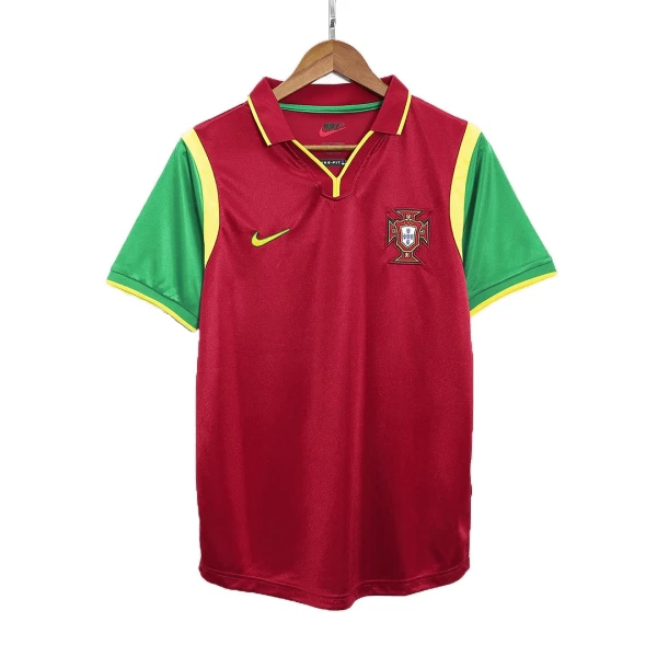 Fotbalové Dresy Portugalsko Domácí Retro 1998 Fotbalové Dresy Portugalsko Domácí Retro 1998