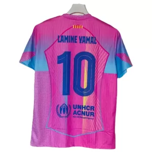 Fotbalové Dresy Barcelona Lamine Yamal 10 2025-26 Červená - Speciální Fotbalové Dresy Barcelona Lamine Yamal 10 2025-26 Červená - Speciální