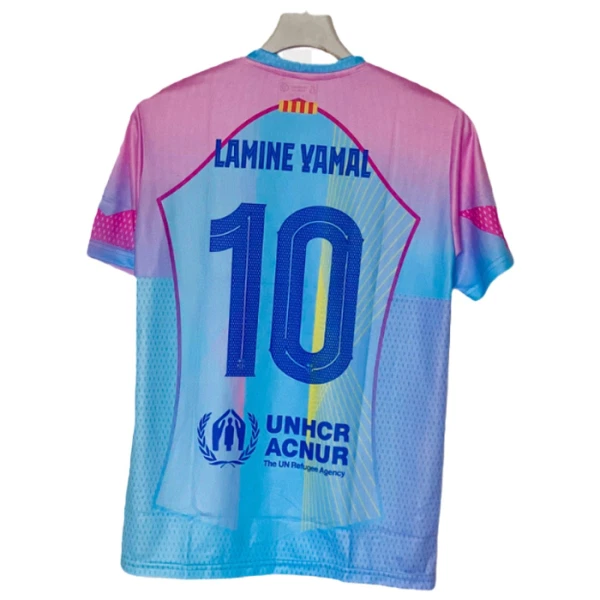 Fotbalové Dresy Barcelona Lamine Yamal 10 2025-26 Modrá - Speciální Fotbalové Dresy Barcelona Lamine Yamal 10 2025-26 Modrá - Speciální