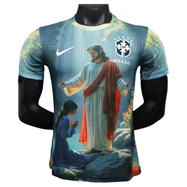 Fotbalové Dresy Brazílie x Christ 2025 - Speciální Fotbalové Dresy Brazílie x Christ 2025 - Speciální