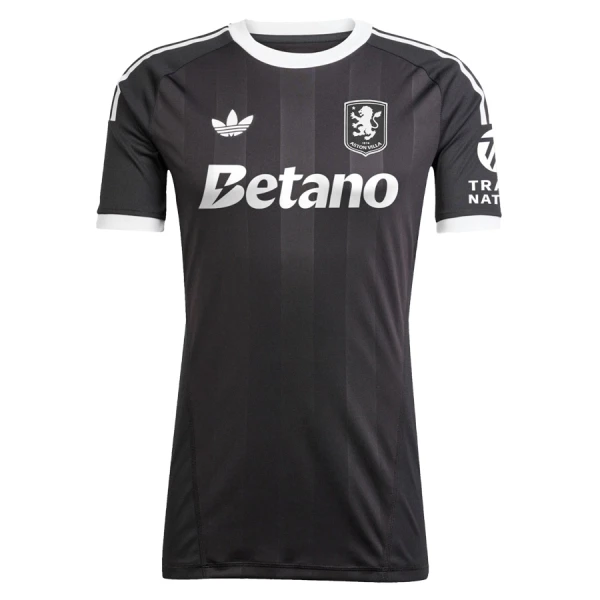 Brankářské Fotbalové Dresy Aston Villa 2025-26 Černá Brankářské Fotbalové Dresy Aston Villa 2025-26 Černá