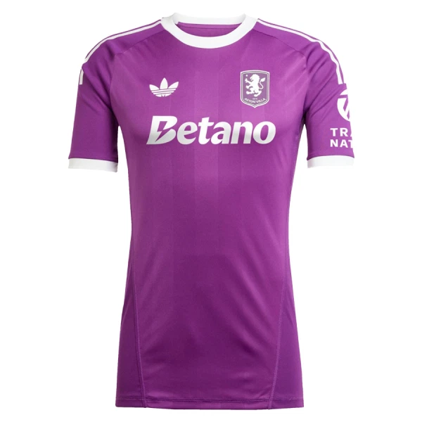 Brankářské Fotbalové Dresy Aston Villa 2025-26 Nachový Brankářské Fotbalové Dresy Aston Villa 2025-26 Nachový