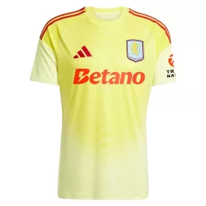 Brankářské Fotbalové Dresy Aston Villa 2025-26 Žlutá Brankářské Fotbalové Dresy Aston Villa 2025-26 Žlutá