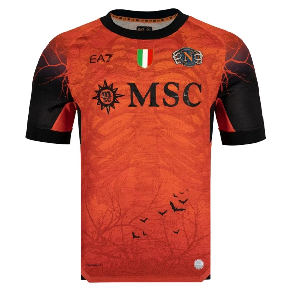 Brankářské Fotbalové Dresy Napoli Halloween 2025-26 - Speciální Brankářské Fotbalové Dresy Napoli Halloween 2025-26 - Speciální