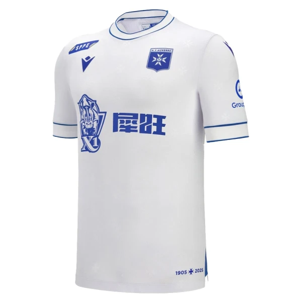 Fotbalové Dresy AJ Auxerre Domácí 2025-26 Fotbalové Dresy AJ Auxerre Domácí 2025-26