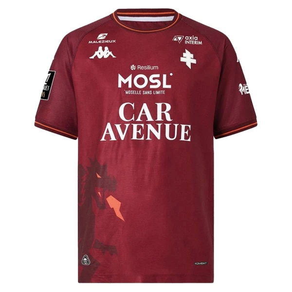 Fotbalové Dresy FC Metz Domácí 2025-26 Fotbalové Dresy FC Metz Domácí 2025-26