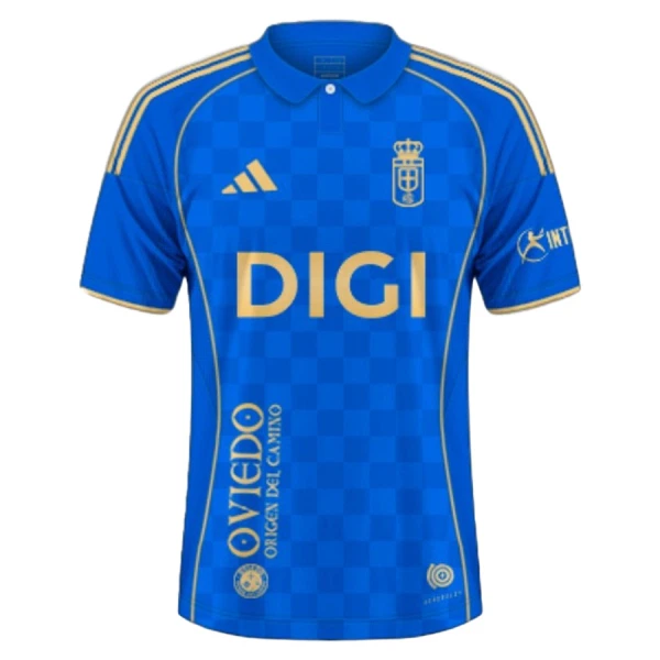 Fotbalové Dresy Real Oviedo Domácí 2025-26 Fotbalové Dresy Real Oviedo Domácí 2025-26