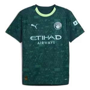 Fotbalové Dresy Manchester City Čtvrtý EA Sport 2025-26 Fotbalové Dresy Manchester City Čtvrtý EA Sport 2025-26