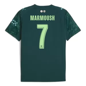 Fotbalové Dresy Manchester City Marmoush 7 Čtvrtý EA Sport 2025-26 Fotbalové Dresy Manchester City Marmoush 7 Čtvrtý EA Sport 2025-26