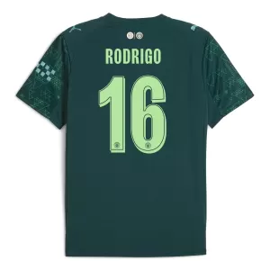 Fotbalové Dresy Manchester City Rodrigo Hernández 16 Čtvrtý EA Sport 2025-26 Fotbalové Dresy Manchester City Rodrigo Hernández 16 Čtvrtý EA Sport 2025-26