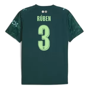 Fotbalové Dresy Manchester City Rúben Dias 3 Čtvrtý EA Sport 2025-26 Fotbalové Dresy Manchester City Rúben Dias 3 Čtvrtý EA Sport 2025-26